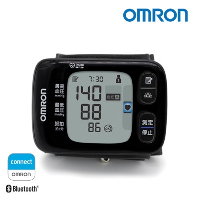 오므론 HEM-6232T 가정용 손목형 자동전자혈압계 혈압측정기